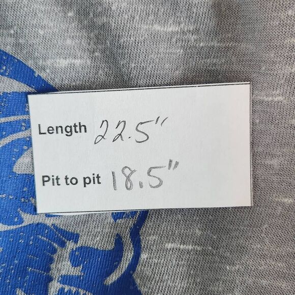 Colosseum Women's Gray University of Memphis Tigers Tee Size Medium - Picture 7 of 7